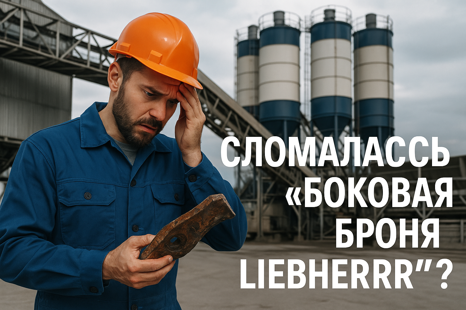 Боковая броня Liebherr в Санкт-Петербурге: как выбрать и приобрести качественные запчасти для бетонных заводов без простоев