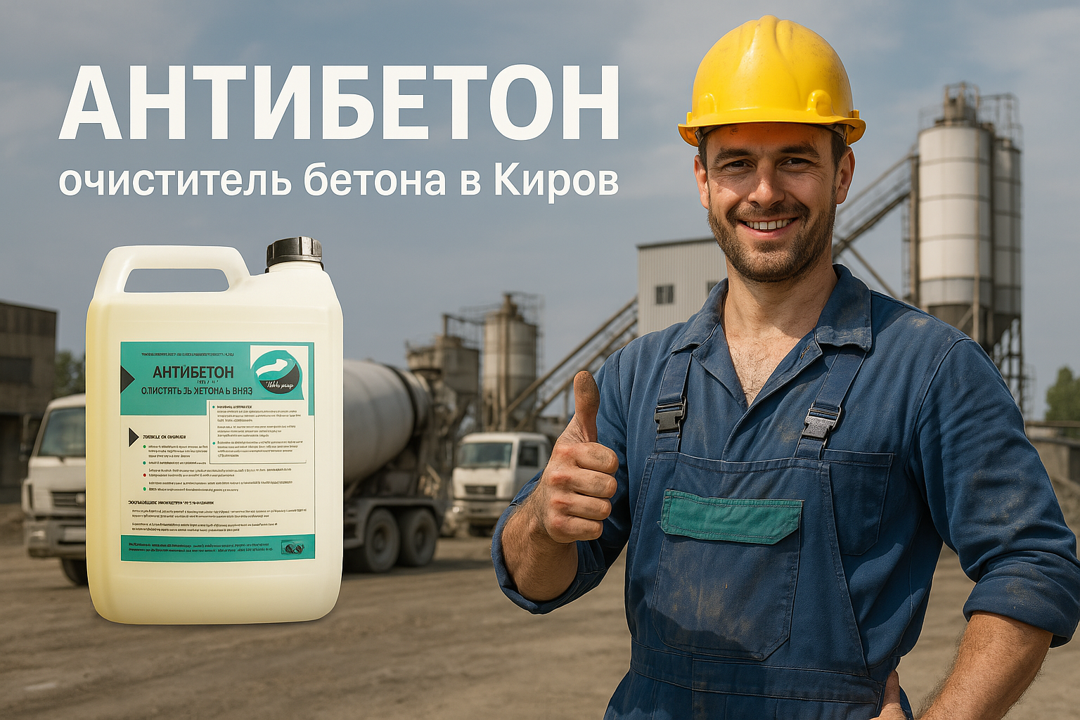 Эффективный гайд по выбору очистителей бетона в Кирове: как быстро и безопасно удалить загрязнения