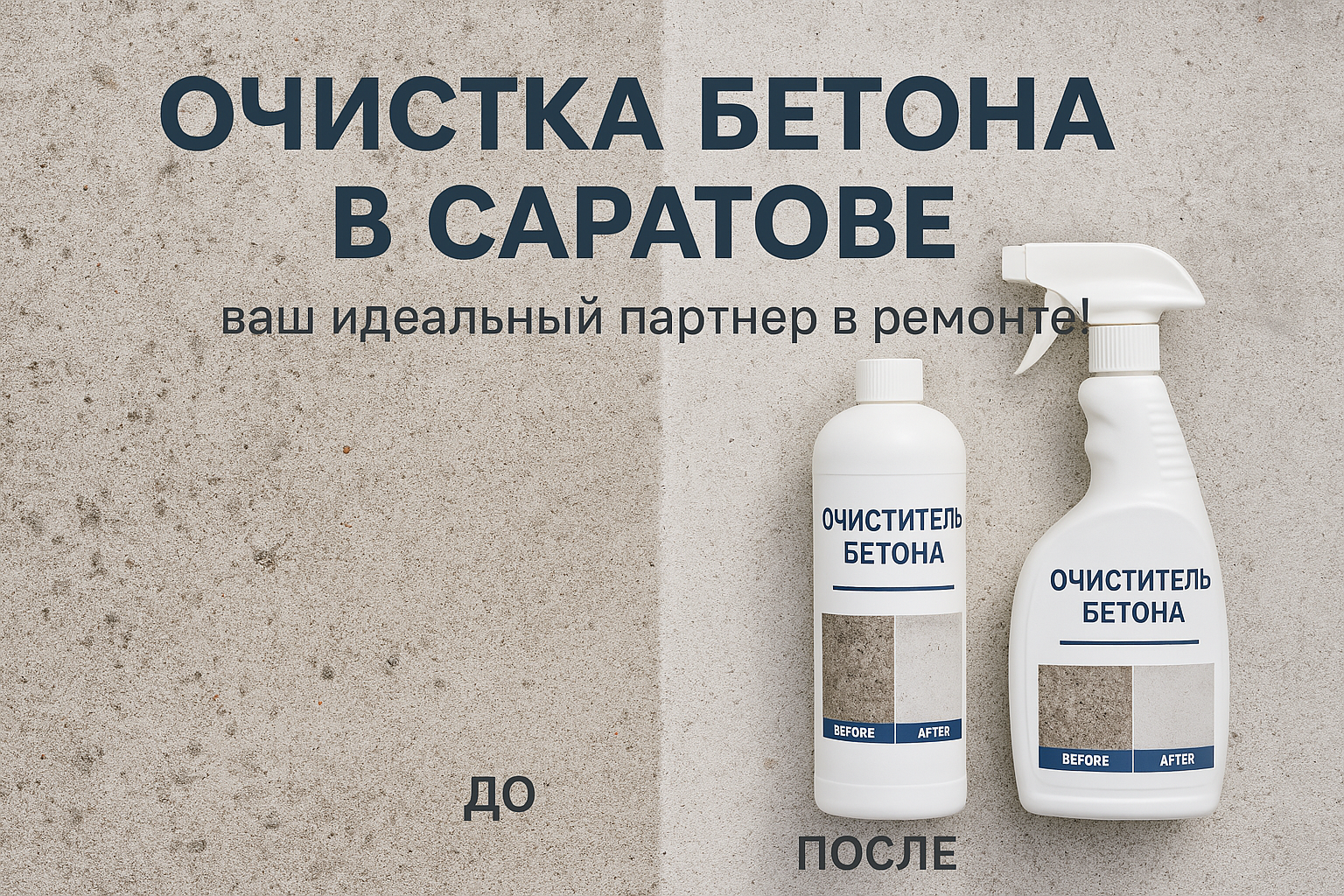 Эффективный выбор и использование очистителей бетона в Саратов: руководство для профессионалов и новичков