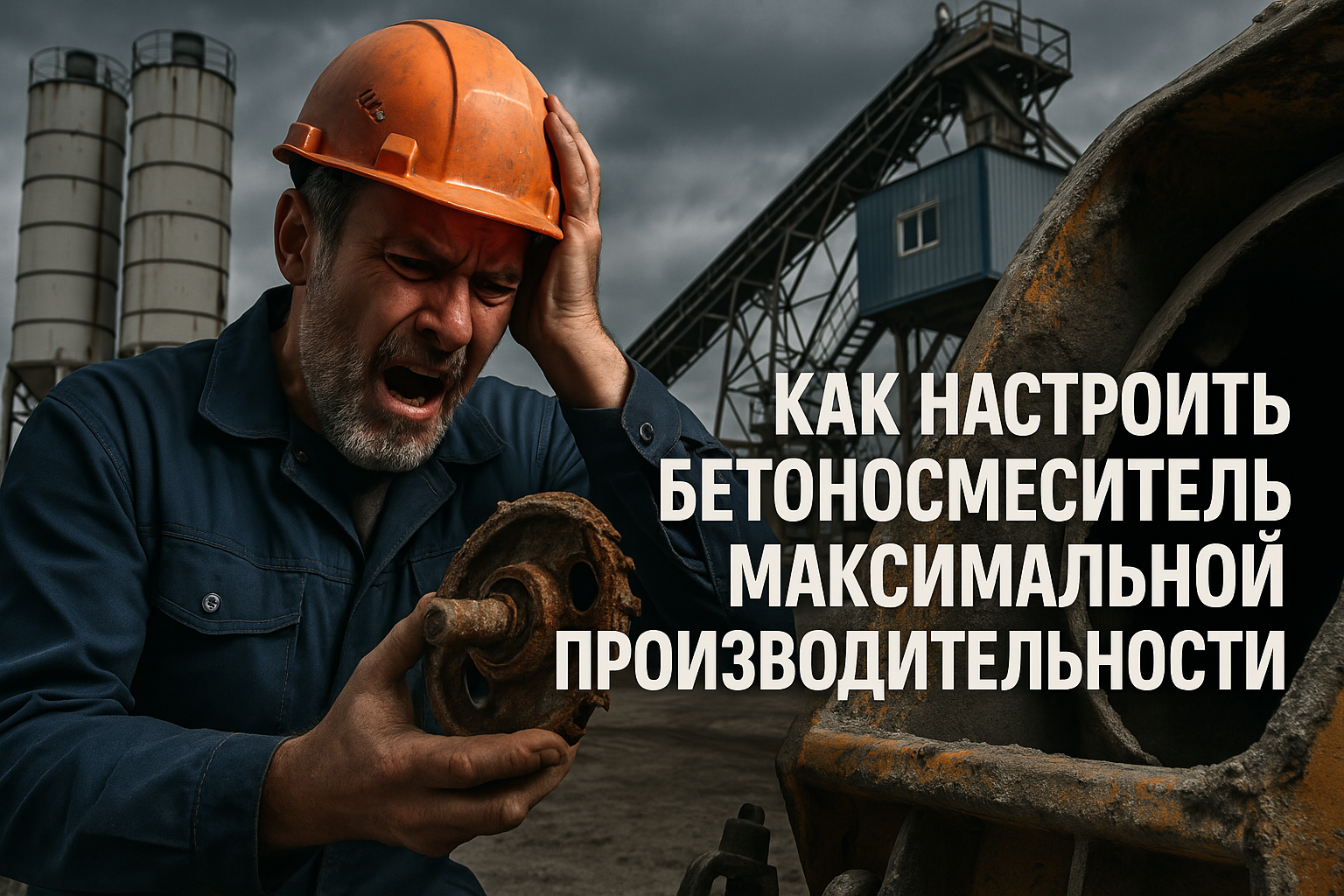 Как настроить бетоносмеситель для максимальной производительности: секреты эффективного ремонта и обслуживания в Санкт-Петербурге
