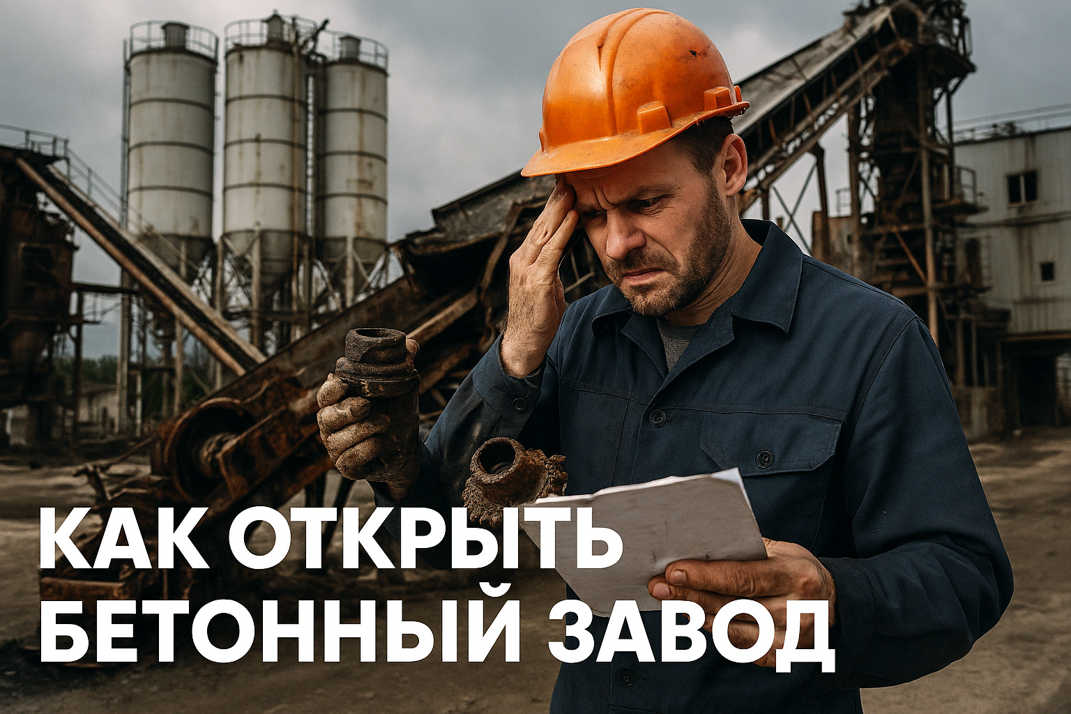 Как открыть бетонный завод: Пошаговое руководство для успешного старта бизнеса в строительной отрасли