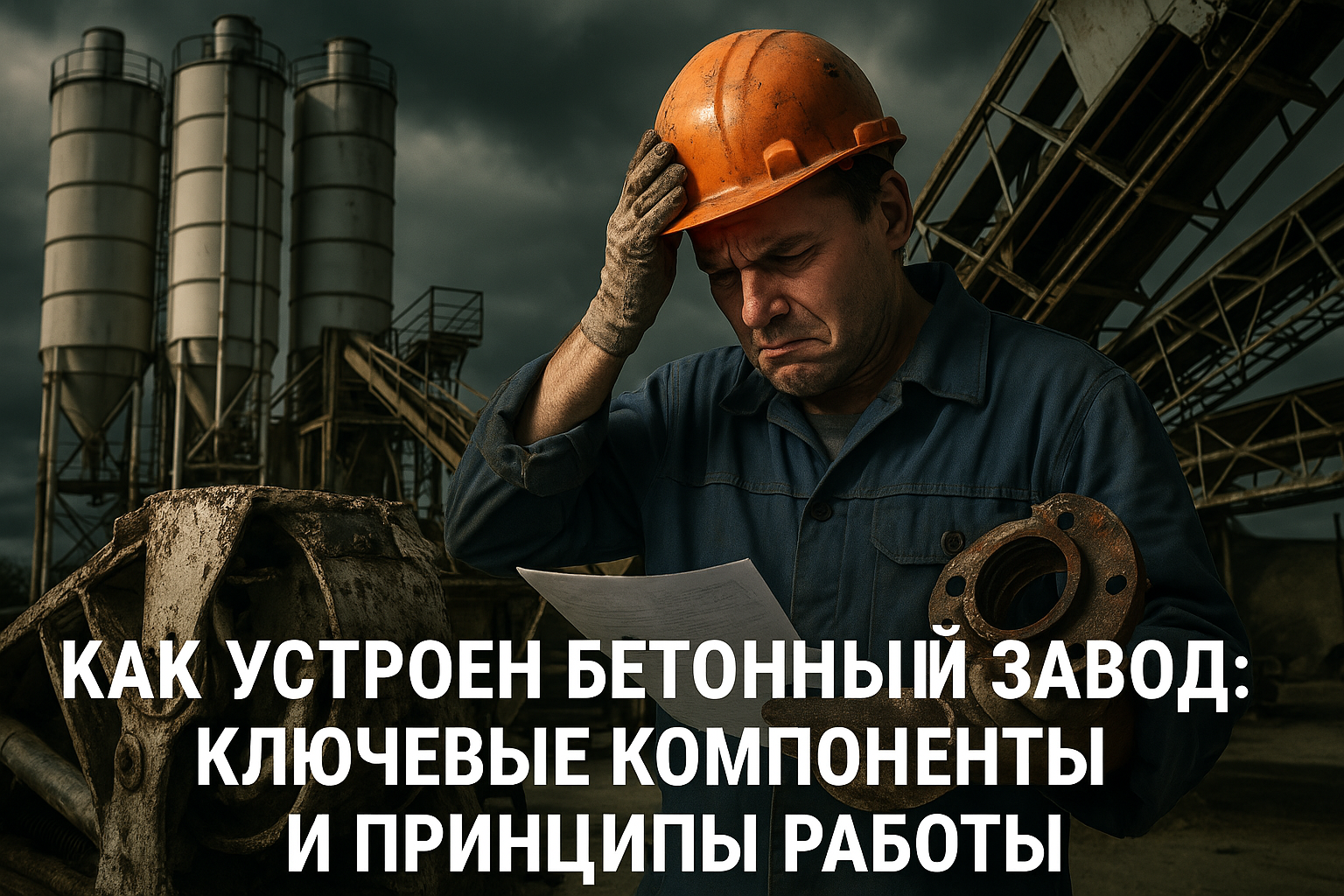 Как устроен бетонный завод: 10 секретов компонентов и принципов работы для успешного бизнеса