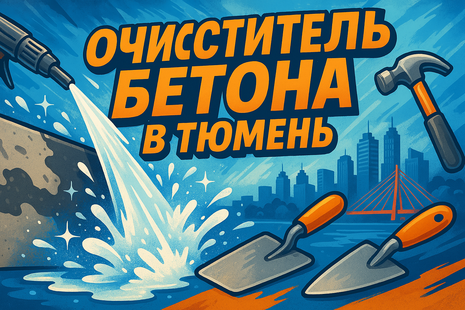 Как выбрать лучший очиститель бетона в Тюмени: советы, методы и популярные средства