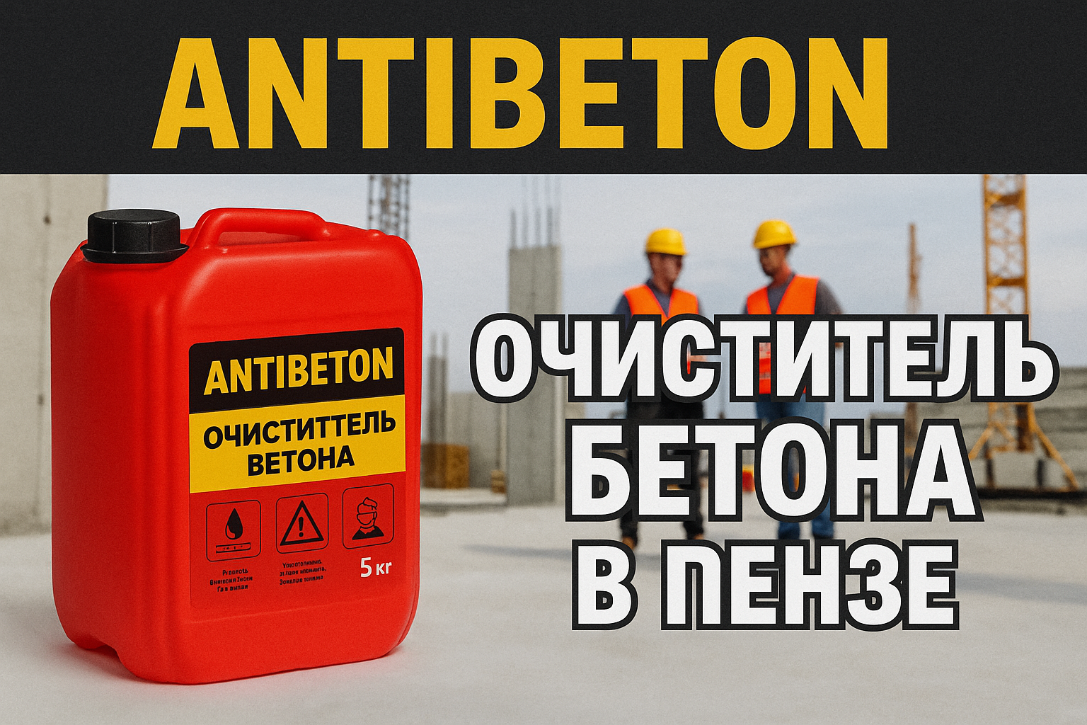 Очиститель бетона в Пензе: как быстро и эффективно избавиться от загрязнений без лишних усилий