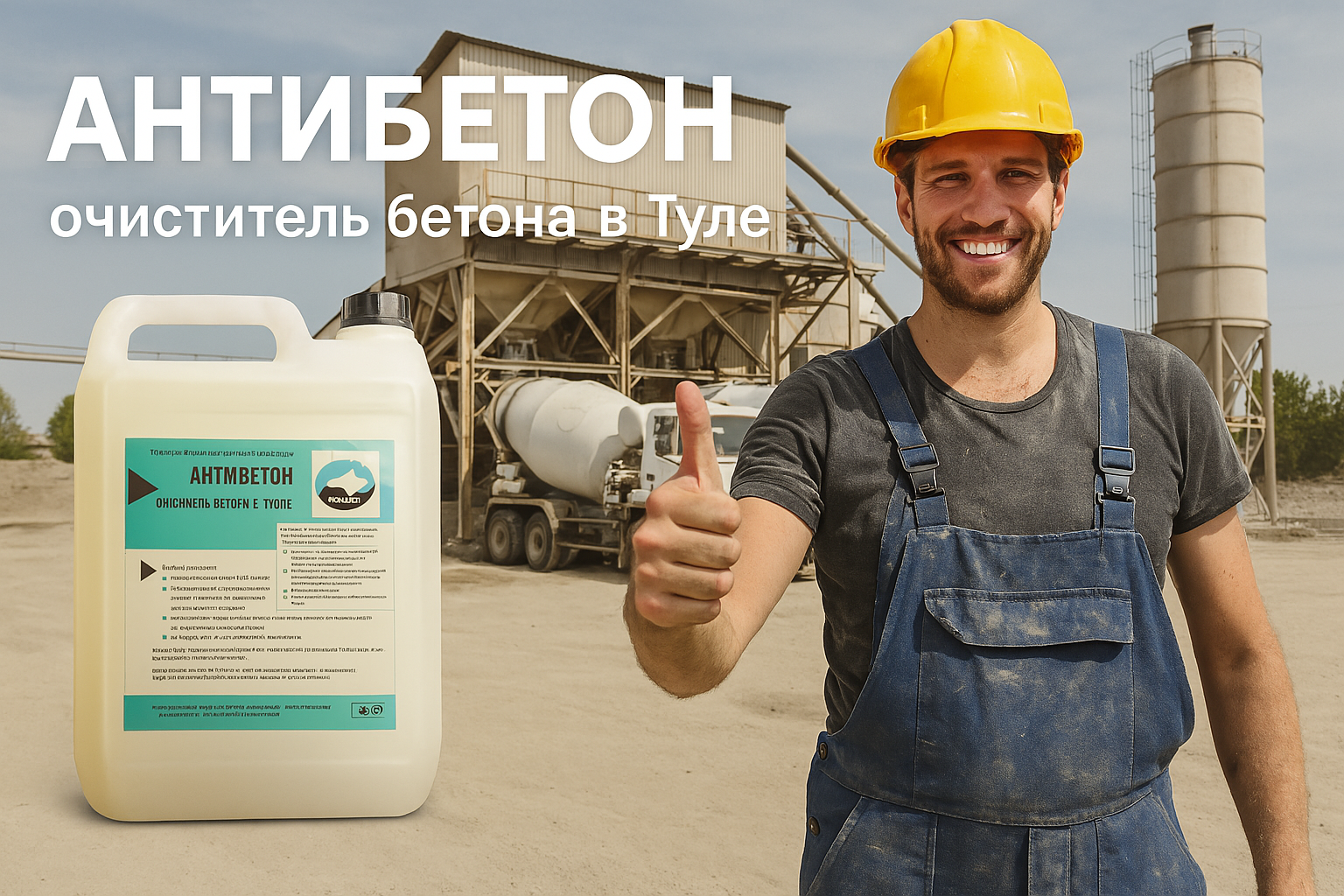 Очиститель бетона в Тула: как Антибетон спасает ваше оборудование от повреждений и экономит деньги