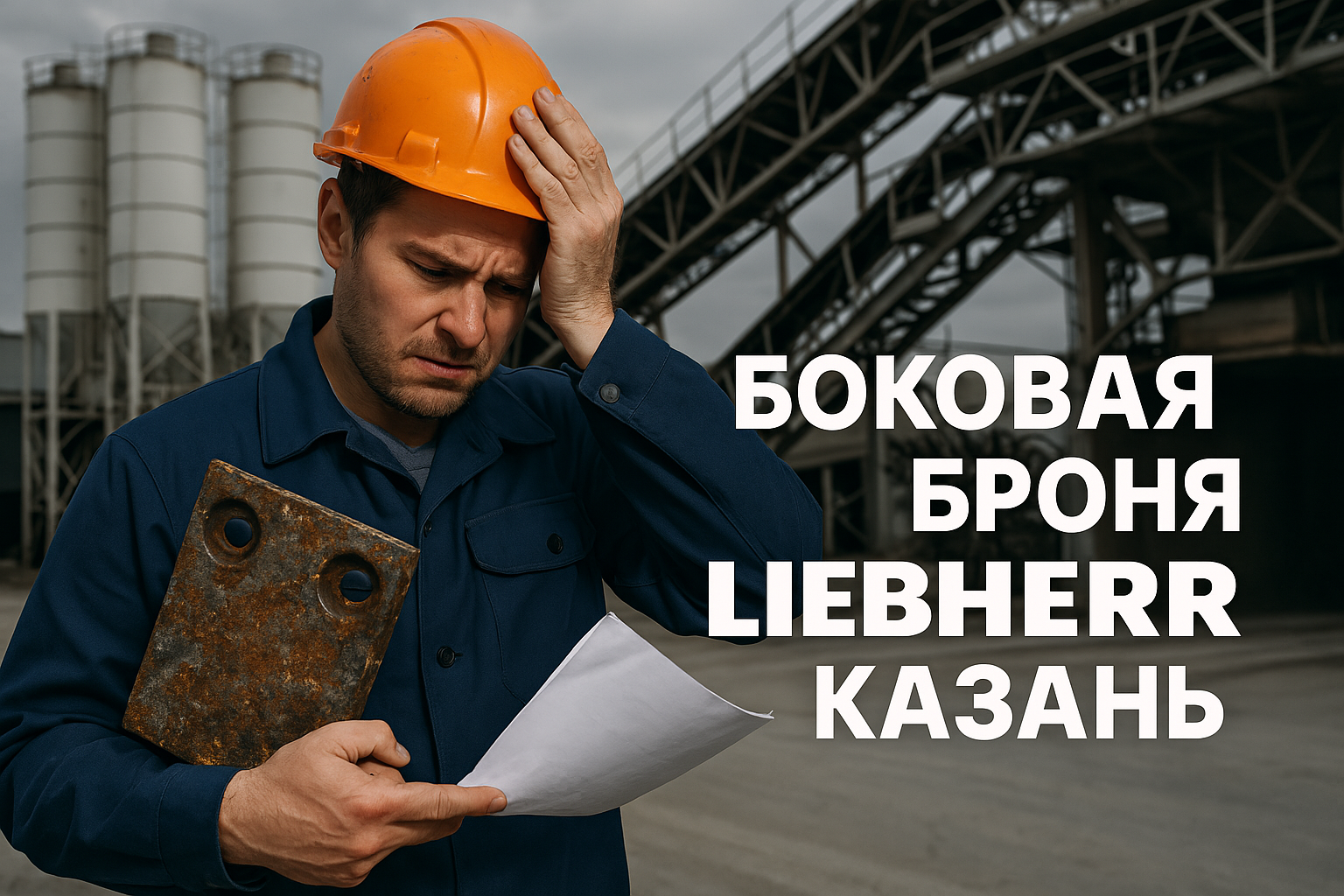 Где купить боковую броню Liebherr в Казани: решение проблем с запчастями для вашей техники