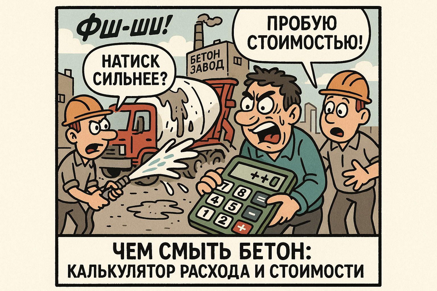Схема работы удалителя бетона, показывающая процесс удаления цемента с различных поверхностей, включая указания по расходу средств и цен на услуги в 2025 году.