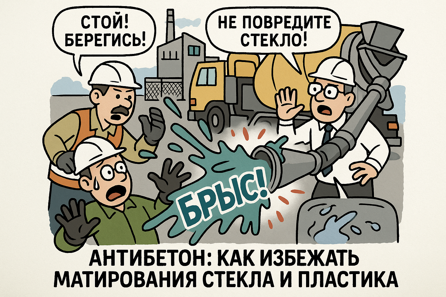 Светлое стекло и пластик с идеально ровной поверхностью без матового налета, на фоне яркого освещения, символизируют советы по уходу за этими материалами.